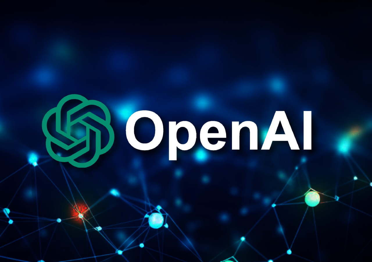 Logo da OpenAI.
